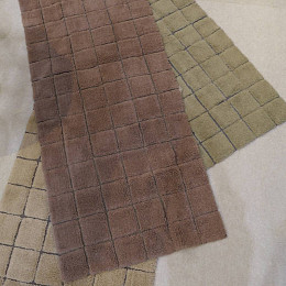 Шерстяной стираемый ковер Лорена Каналс (Lorena Canals), "Мозаика", кварц, 170 х 240 см